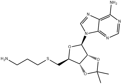 53186-61-1 S-(3-amino-propyl)-O2',O3'-isopropylidene-5'-thio-adenosine