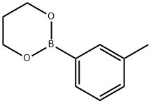 3-甲基苯硼酸-1,3-丙二醇酯 结构式