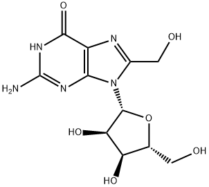 8-Hydroxymethyl guanosine,54898-41-8,结构式