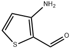 3-氨基噻吩-2-甲醛 , 56489-01-1, 结构式