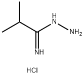 N'-氨基-2-甲基丙脒盐酸,56873-73-5,结构式