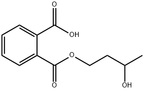 Mono(3-hydroxybutyl)phthalate Struktur