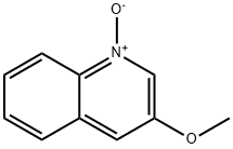 3-methoxyquinoline 1-oxide, 57244-56-1, 结构式