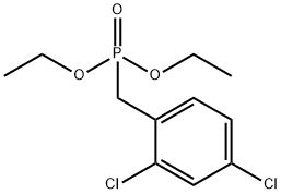 diethyl 2,4-dichlorobenzylphosphonate Struktur