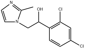 1-(2, 4-Dichlorophenyl)-2-(2-Methylimidazole-1-yl)-Ethanol,57432-78-7,结构式