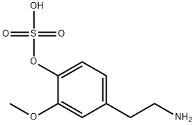 Phenol, 4-(2-aminoethyl)-2-methoxy-, 1-(hydrogen sulfate)