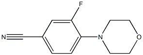 3-fluoro-4-morpholinobenzonitrile|3-氟-4-吗啉代苯甲腈