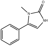1-甲基-5-苯基-2,3-二氢-1H-咪唑-2-酮,59167-84-9,结构式