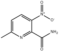 6-methyl-3-nitropyridine-2-carboxamide,59290-36-7,结构式