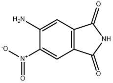 5-Amino-6-nitroisoindoline-1,3-dione Structure