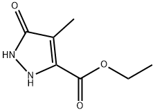 Ethyl 5-Hydroxy-4-methylpyrazole-3-carboxylate Structure
