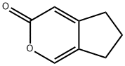 Cyclopenta[c]pyran-3(5H)-one, 6,7-dihydro- Structure