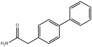 Biphenyl-4-acetamide Struktur