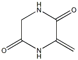 3-Methylenepiperazine-2,5-dione Structure