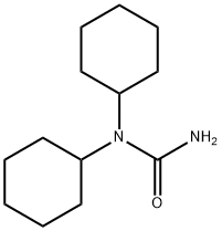 1,1-dicyclohexylurea Struktur