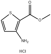 methyl 3-aminothiophene-2-carboxylate Struktur