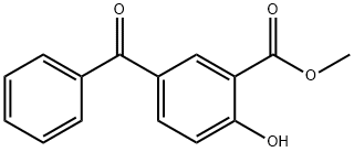 5-benzoyl-2-hydroxy-benzoic acid methyl ester Structure