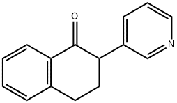 1(2H)-Naphthalenone, 3,4-dihydro-2-(3-pyridinyl)-, 653-56-5, 结构式