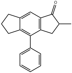 2-methyl-4-phenyl-2,3,6,7-tetrahydros-indacen-1(5H)-one,656800-68-9,结构式