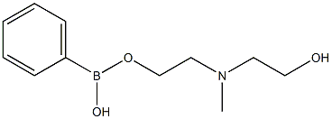 苯硼酸苯硼酸N-甲基二乙醇胺酯, 65796-77-2, 结构式