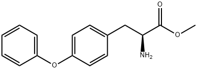 (S)-Methyl 2-amino-3-(4-phenoxyphenyl)propanoate Struktur