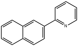 2-(2-NAPHTHALENYL)PYRIDINE,66318-88-5,结构式