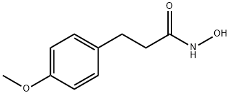 N-hydroxy-3-(4-methoxyphenyl)propanamide Struktur