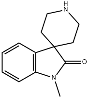 1-Methylspiro[indoline-3,4'-piperidin]-2-one Struktur