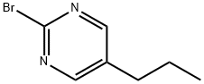2-BROMO-5-PROPYLPYRIMIDINE, 679406-51-0, 结构式