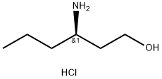 (R)-3-aminohexan-1-ol hydrochloride,68889-63-4,结构式