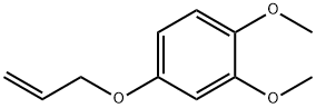 4-(烯丙氧基)-1,2-二甲氧基苯, 6906-64-5, 结构式