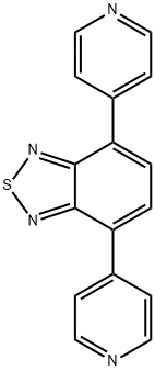 4,7-di(pyridin-4-yl)benzothiadiazole Struktur