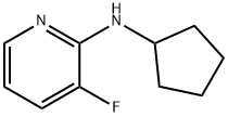 N-cyclopentyl-3-fluoropyridin-2-amine Structure
