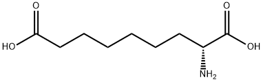 (R)-2-aminononanedioic acid Struktur