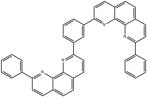 2,2'-(1,3-苯基)双[9-苯基-1,10-菲啰啉],721969-94-4,结构式
