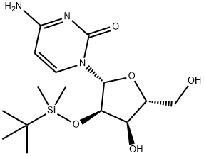 2'-O-(tert-butyldimethylsilyl)cytidine Structure