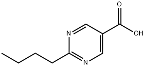 2-butylpyrimidine-5-carboxylic acid Structure