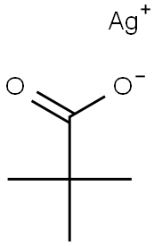 silver pivalate Structure