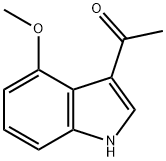1-(4-methoxy-1H-indol-3-yl)ethanone 结构式