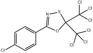 2,2-bis(trichloromethyl)-5-(p-chlorophenyl)-1,3,4-oxathiazole