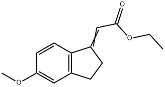 ethyl 2-(5'-methoxyindan-1'-ylidene)acetate