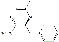 Phenylalanine, N-acetyl-, monosodium salt (9CI)