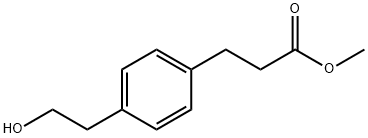 methyl 3-[4-(2-hydroxyethyl)phenyl]propanoate Structure