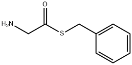 S-benzyl 2-aminoethanethioate hydrochloride Struktur
