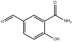 5-formyl-2-hydroxybenzamide, 76143-20-9, 结构式