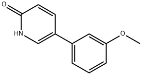 2-Hydroxy-5-(3-methoxyphenyl)pyridine Structure