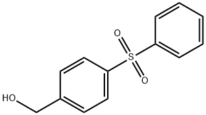 [4-(benzenesulfonyl)phenyl]methanol Structure