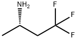 (S)-4,4,4-三氟丁-2-胺 结构式