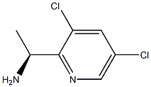 (S)-1-(3,5-二氯吡啶-2-基)乙烷-1-胺, 793695-17-7, 结构式