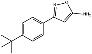 3-(4-tert-butylphenyl)-1,2-oxazol-5-amine Structure